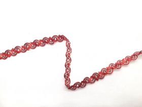 16mm Carnival Sequin Braid- Red