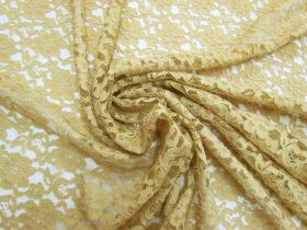 Honey Gold Floral Lace #6183