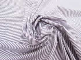 Lavender Stripe Cotton Blend Shirting #6545
