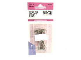 Wig or Craft Pins- 38mm- Pack of 15