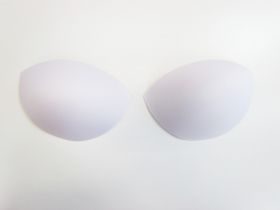 TRW Shell Bra Cups- Size 8DD White #BC-713
