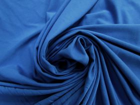 Lightweight Cotton Blend Spandex- Sapphire Blue #7022