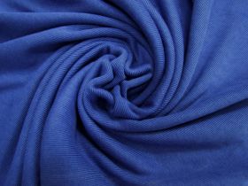 Tubed Cotton Blend Rib- Cobalt Blue #7071