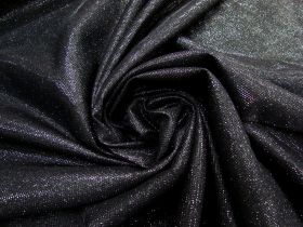 Bonded Shimmer Mesh- Black #7253