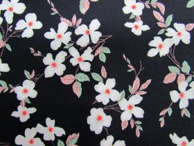 Blossoming Cotton- Black PW1317