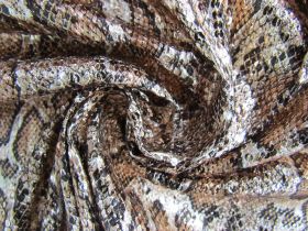 Desert Snake- Stretch Sequinned Knit #7592