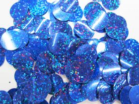 Great value 24gm Sequin Pack- Holographic Royal- 20mm #029 available to order online Australia
