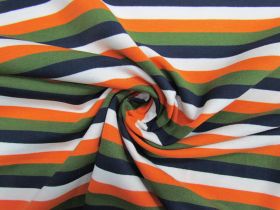 Levana Irish River Stripe Cotton Blend Spandex #7958