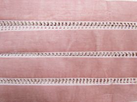 40mm Velvet Loop Ribbon- Pink #1008
