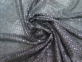 3mm American Sequins- Silver/Black