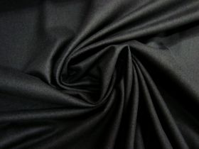 Wool Blend Flannel- Winter Black #6024