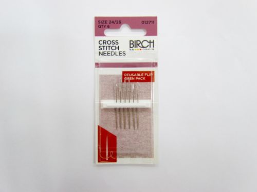 Cross Stitch Needles- size 24/26