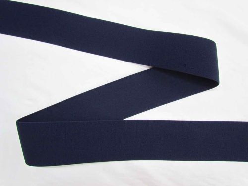 Superior Stretch Wide Elastic- Navy- 75mm #T1021