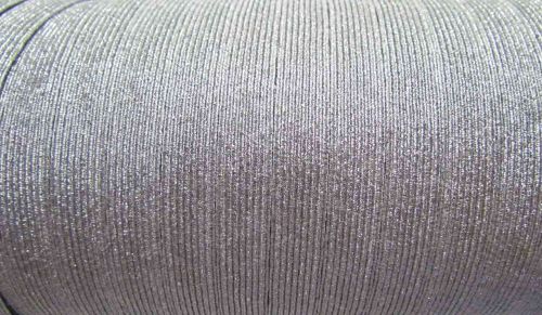 12mm Silver Metallic Elastic #T1023