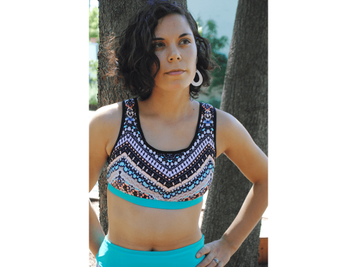 Bay Run Crop Top Downloadable Pattern- Sizes 6-26