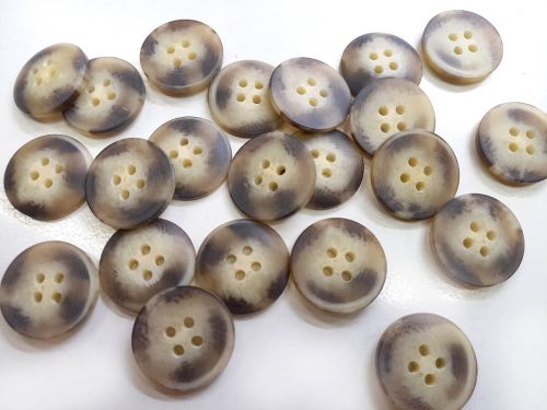 20mm Button- FB261- Tortoiseshell