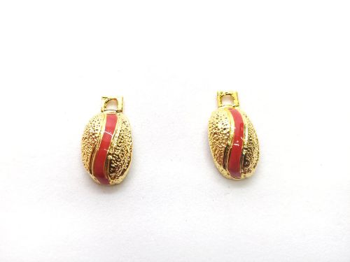 Gold and Red Zip Pull- RW346
