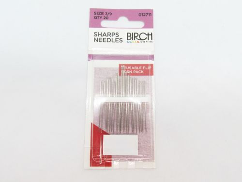 Sharps Needles- Size 3/9- Pack of 20