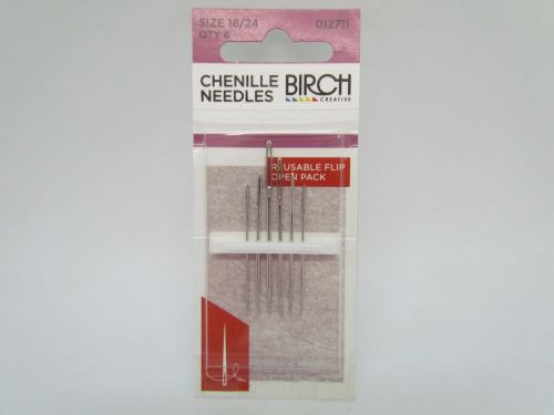 Chenille Needles- Size 18/24- Pack of 6