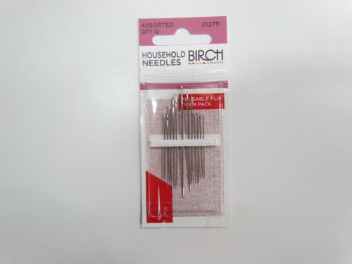 Assorted Household Needles- Pack of 12