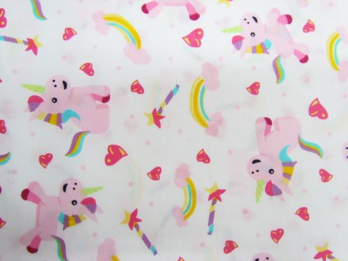 Unicorn Magic Cotton- White #6619