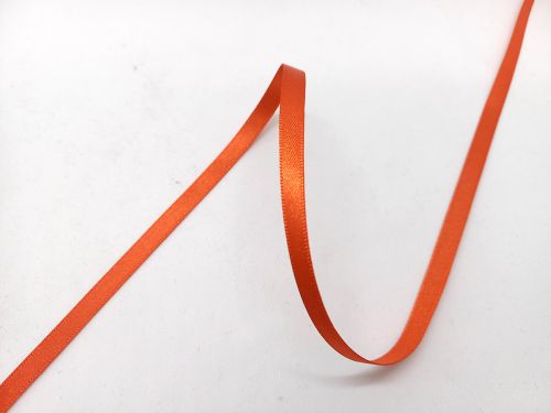 Double Sided Satin Ribbon- 7mm- 55 RUST