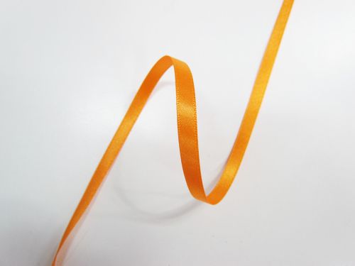 Double Sided Satin Ribbon- 7mm- 670/672 MARIGOLD