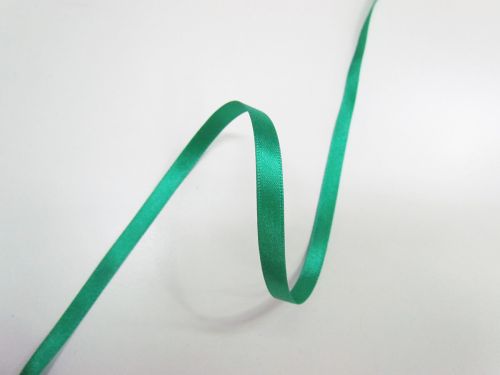 Double Sided Satin Ribbon- 7mm- 675 PARAKEET
