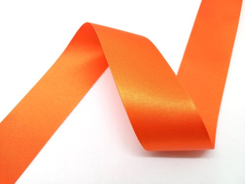 Double Sided Satin Ribbon- 35mm- 42/677 FLAME