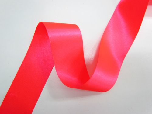 Double Sided Satin Ribbon- 35mm- 6845 F/PINK