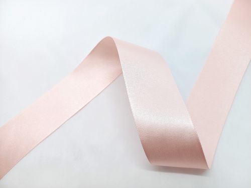 Double Sided Satin Ribbon- 35mm- 70 PALE PINK