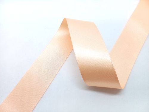 Double Sided Satin Ribbon- 35mm- 71 PEACH