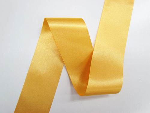Double Sided Satin Ribbon- 50mm- 37 GOLD