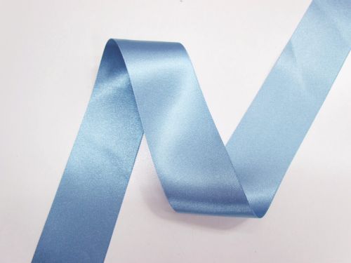 Double Sided Satin Ribbon- 50mm- 61 DUSTY BLUE