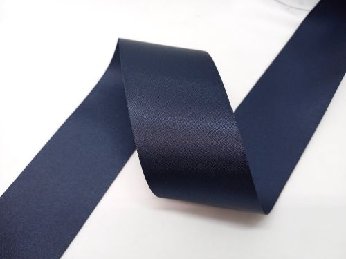 Double Sided Satin Ribbon- 50mm- 674 MIDNIGHT