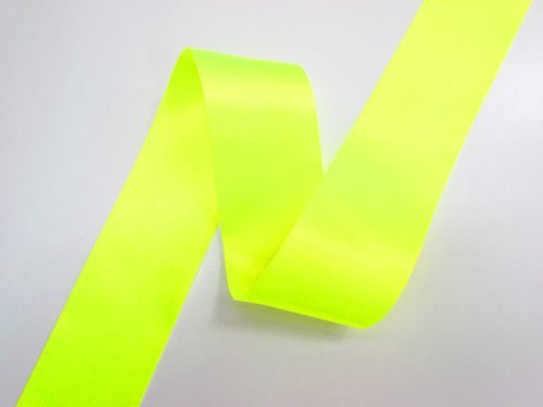 Double Sided Satin Ribbon- 50mm- 6846 F/YELLOW