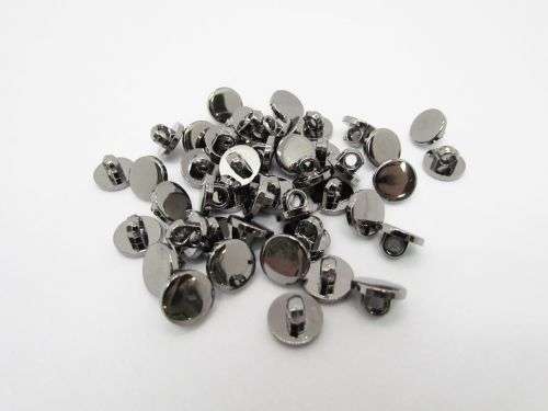 9mm Button- FB408 Gunmetal