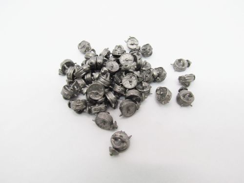 8mm Button- FB447 Silver