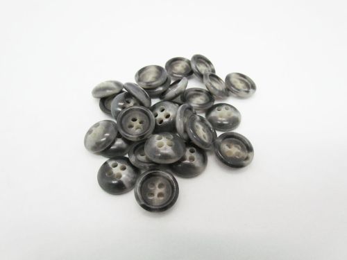 14mm Button- FB490 Grey