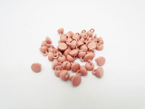 8mm Button- FB543 Pink