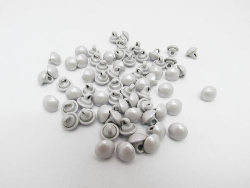 8mm Button- FB620 Grey
