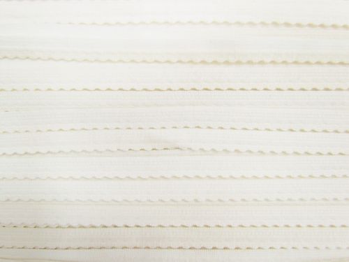 *Seconds* 8mm Scallop Lingerie Elastic- Cream #T294