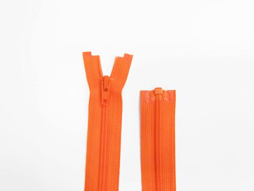 30cm YKK Open End No. 3 Zip- Carrot #TRW150