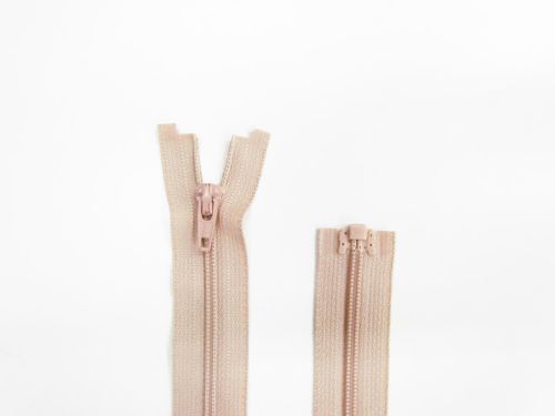 40cm YKK Open End No. 3 Zip- Warm Beige #TRW245