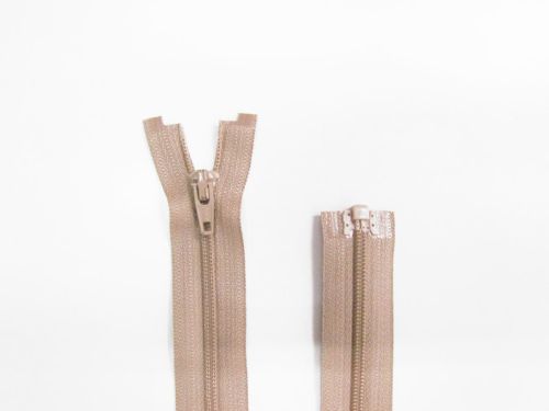 40cm YKK Open End No. 3 Zip- Coffee Beige #TRW246