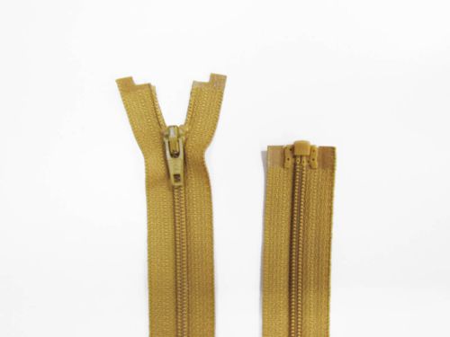 40cm YKK Open End No. 3 Zip- Brass #TRW255