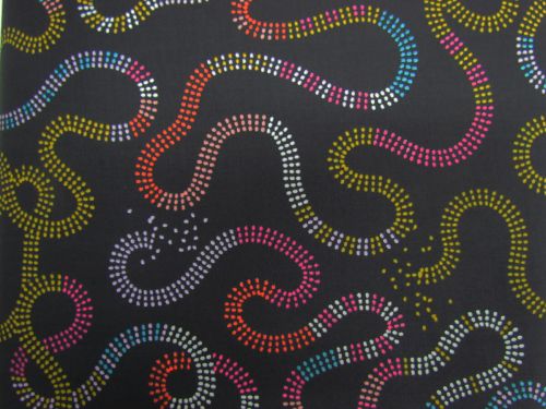Ruby Star Society Cotton- Pivot- Beaded- Soft Black