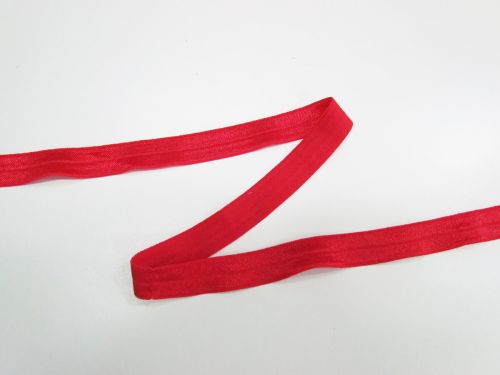 16mm Shiny Fold Over Elastic- Cherry Red #T627