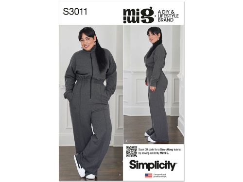 *Seconds* Simplicity Pattern S3011 MISSES / PLUS SPORTSWEAR- Size AA (10-12-14-16-18)