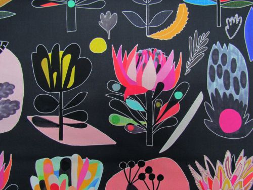 Devonstone Collection- Inaluxe- Flower- Black- DV6062